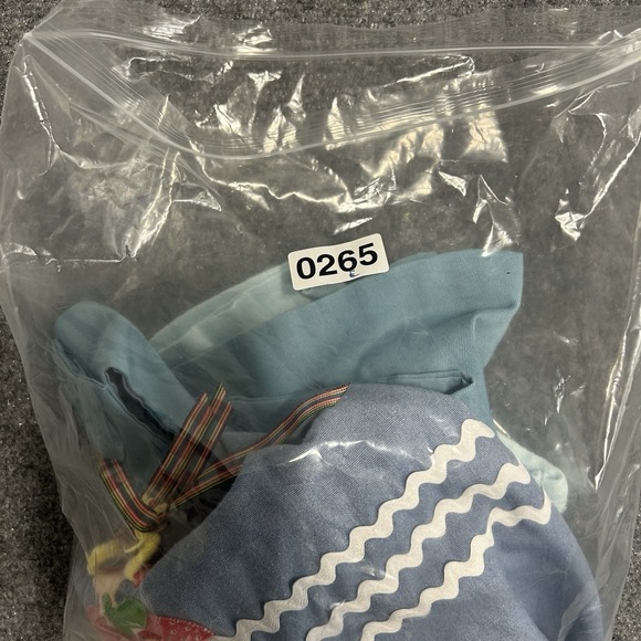 VTG Chocolate Soup Toddler Girls Appliqués Dress 3T Blond Girl With Pig Tails - Picture 8 of 8